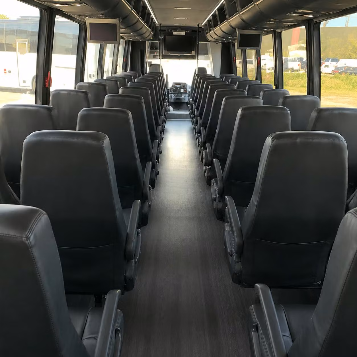 35 passenger minibus interior