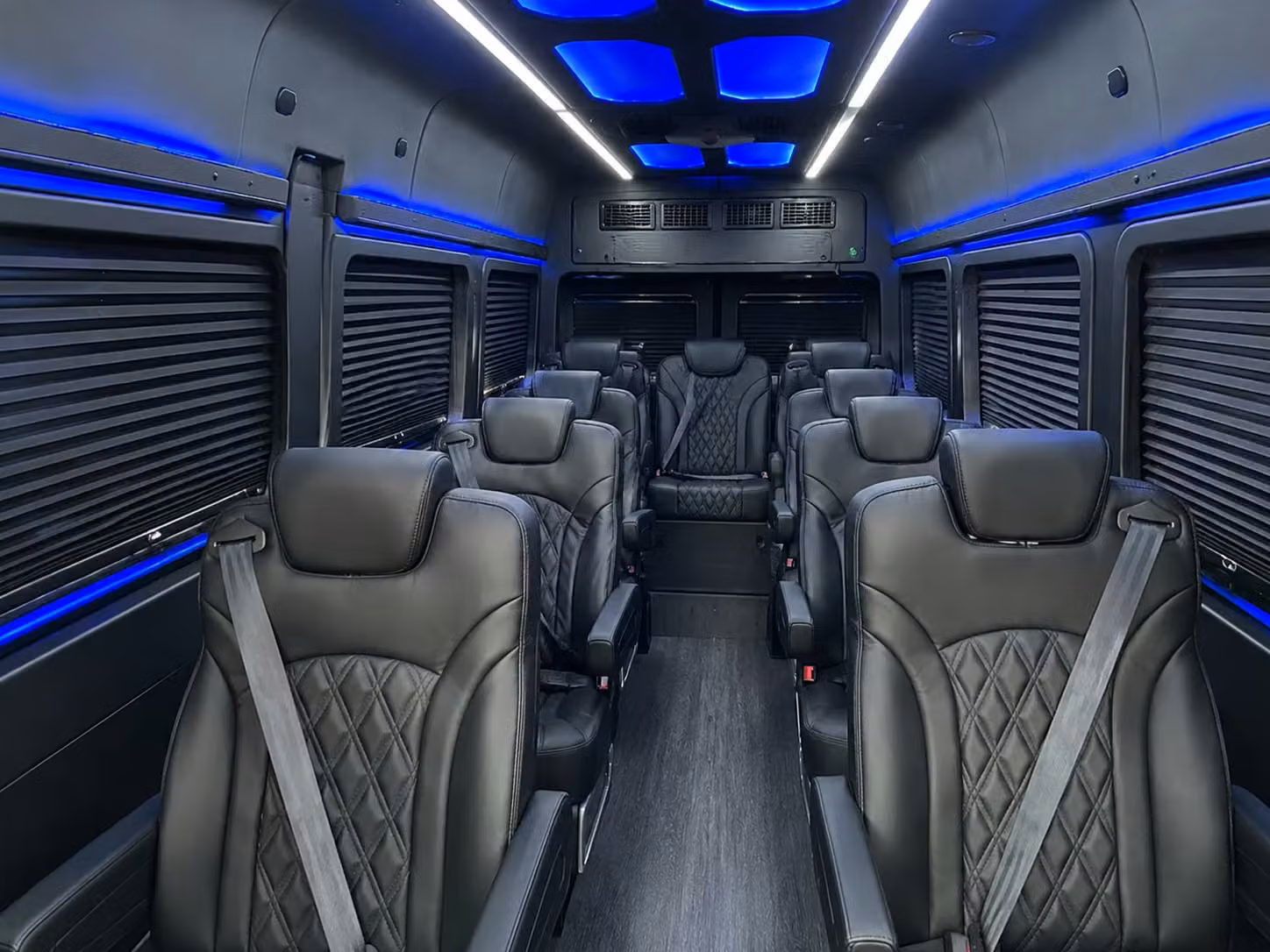 sprinter van with driver interior