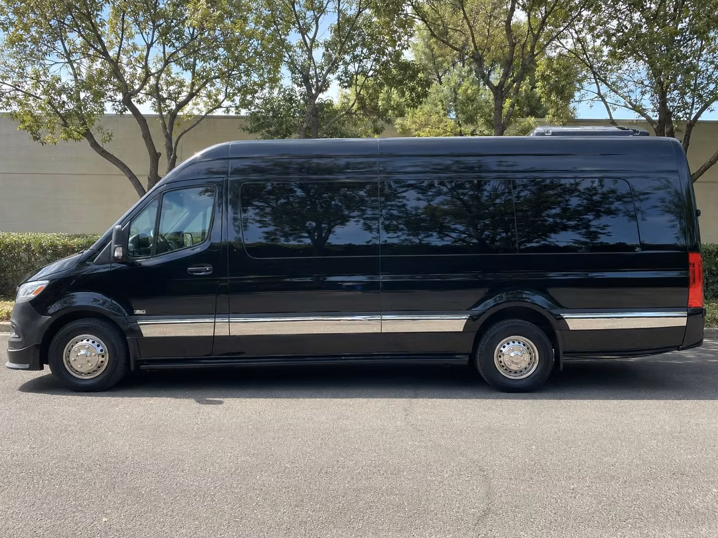 sprinter van with driver