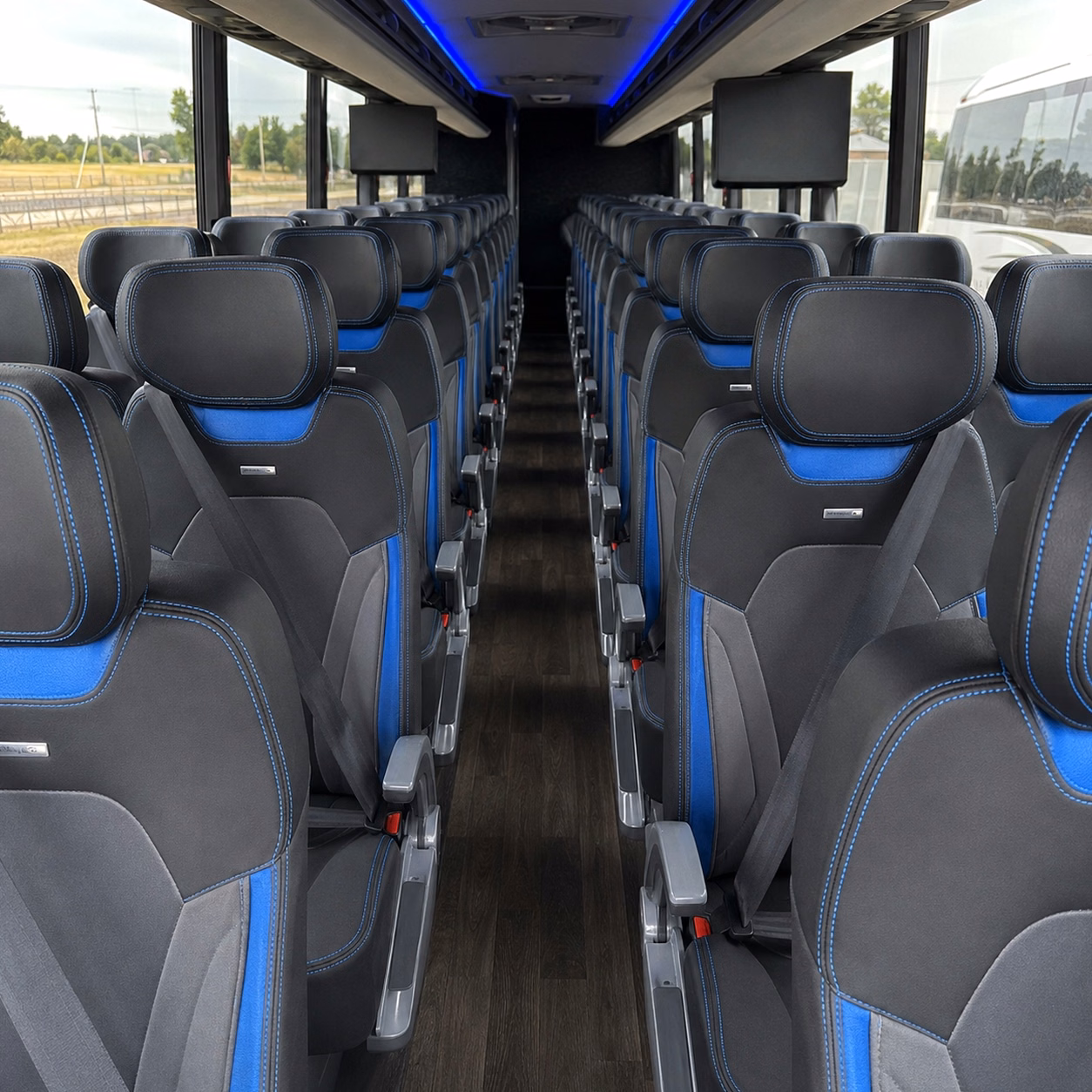 west valley city charter bus interior gallery