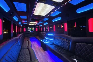 West Valley City Limousine Bus Interior