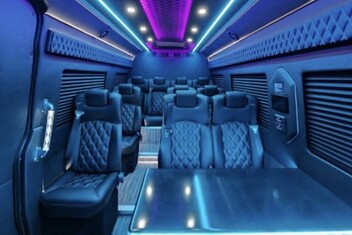West Valley City Sprinter Bus Interior